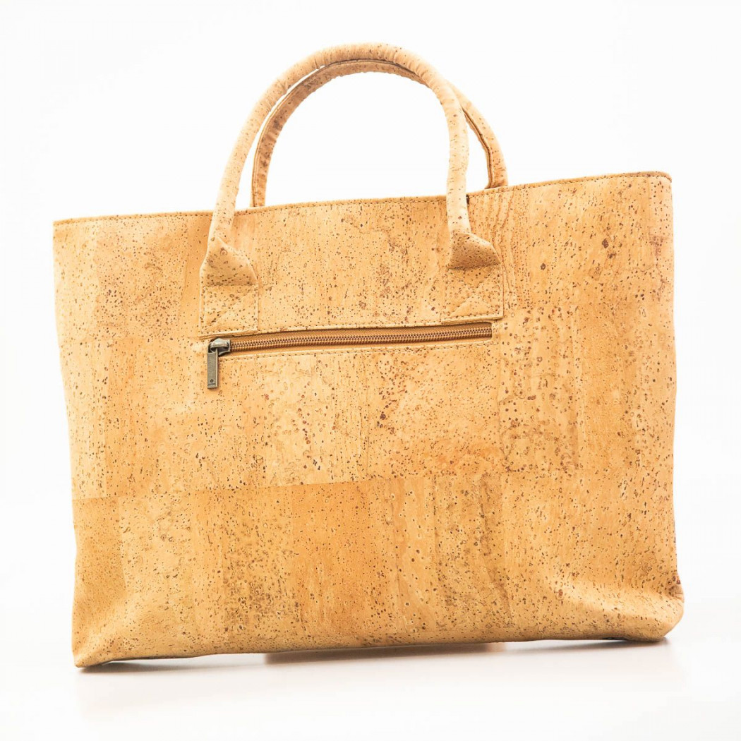 Patterned Cork Handbag