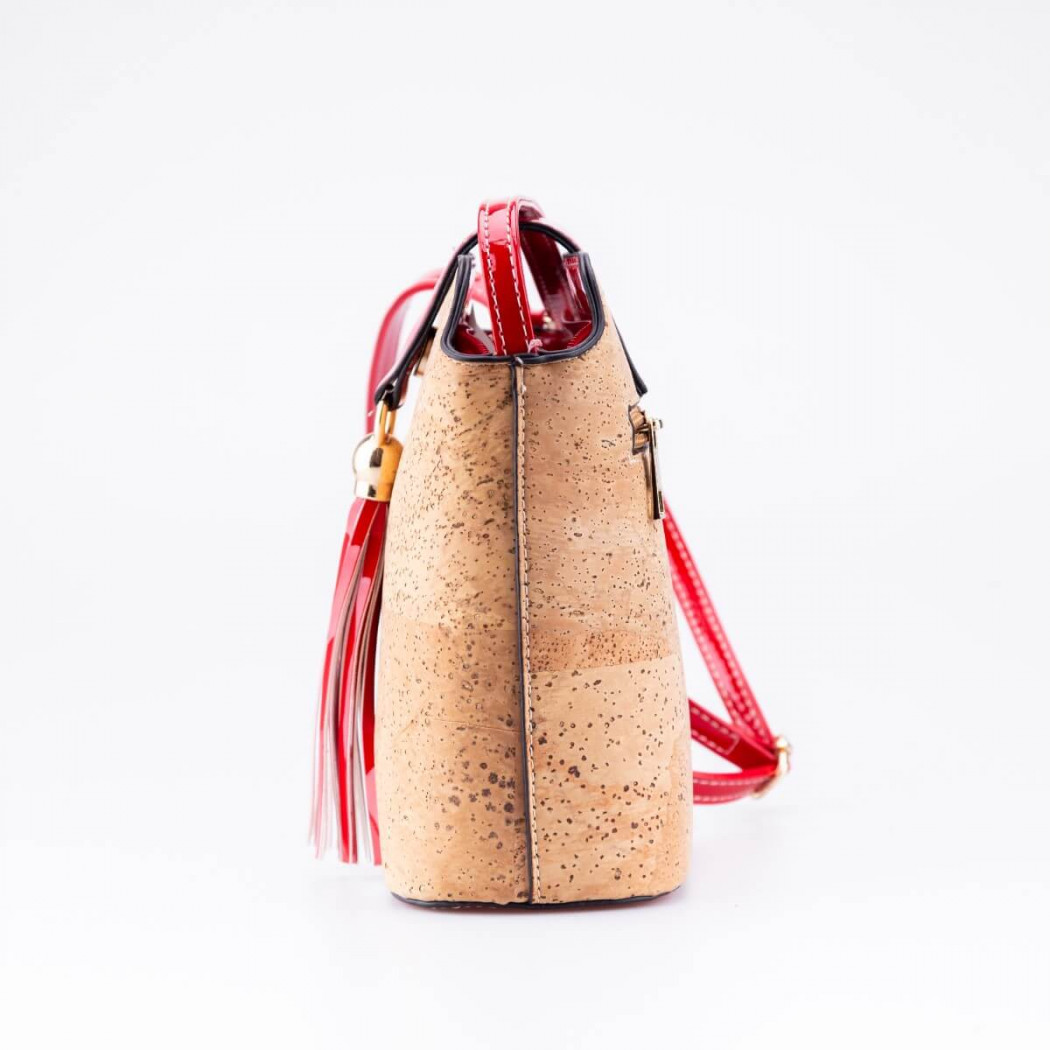Cork Bag with Ornament