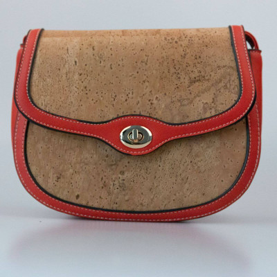 Bag with PU leather details