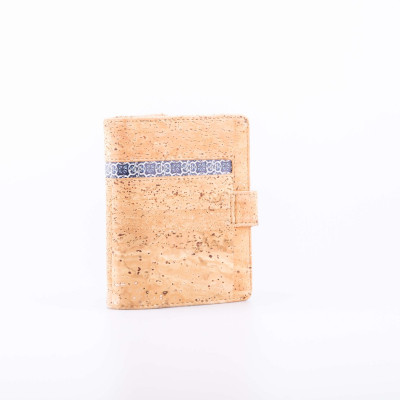 Cork Wallet With Button